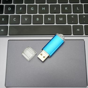 Imagem de Pen drive USB, pen drive 16G/32G/64G para smartphones Android, tablets, laptops, PC