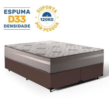 Imagem de Cama Box com Colchão de Espuma D33 Millenium One Face Queen 158cm