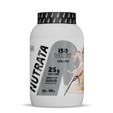 Imagem de ISO WHEY NUTRATA 900G - Proteína Isolada do Soro do Leite, BAUNILHA, 9