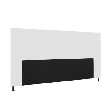 Imagem de Cabeceira Malibu Para Cama Box Queen 160 cm material sintético - D'Ros