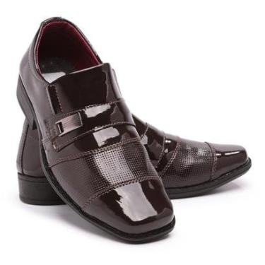 Imagem de Sapato Social Infantil Menino Casual Leve Bico Quadrado-Masculino