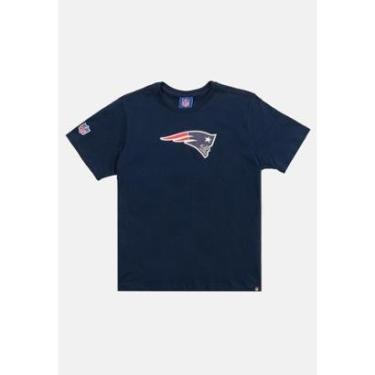 Imagem de Camiseta NFL Juvenil New England Patriots Masculino-Masculino