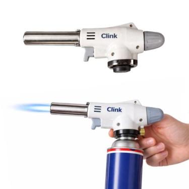 Imagem de Maçarico Culinário Portátil Regulagem Gourmet Clink Profissional Branc