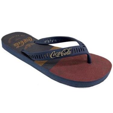 Imagem de Chinelo Coca Cola Pause Masculino - Marinho - 45/46-Feminino