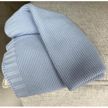 Imagem de Manta Cobertor Tricô Bebê Saída de Maternidade Recém Nascido - Tricozi