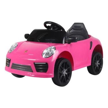 Imagem de Carrinho Esportivo Elétrico Infantil - Rosa