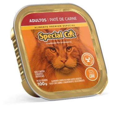 Imagem de Patê Special Cat Gatos Adultos Carne 100g