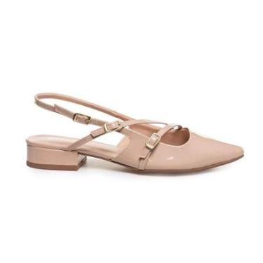 Imagem de Sapato Quiz Fivelas Bico Fino Feminino-Feminino