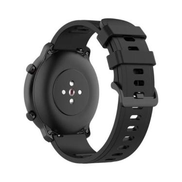 Imagem de Pulseira De Silicone De 22mm E 20mm Para Amazfit Balance 2, Samsung Ga