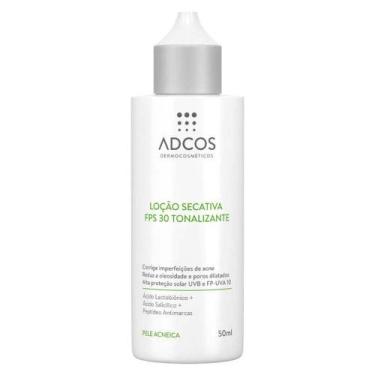 Imagem de Adcos Acne Solution Loção Secativa Tonalizante Fps30, 50ml