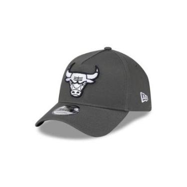 Imagem de BONE NEW ERA 9FORTY A-FRAME SNAPBACK CHICAGO BULLS NBA VERDE-Masculino