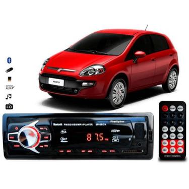 Imagem de Aparelho De Som Mp3 Fiat Punto Bluetooth Pendrive Rádio - OESTESOM