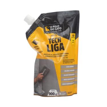 Imagem de Aditivo Plastificante para Argamassas Cimentícias Tech Liga 900ML Pulo