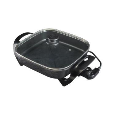 Imagem de Panela Elétrica Antiaderente Agratto Mangiare APEQ01I 127V, Preto, 110