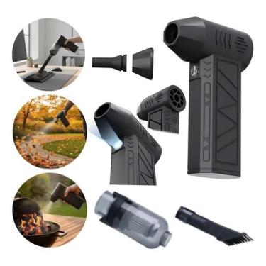 Imagem de Mini Ventilador Soprador De Ar Turbo Jato 130000 Rpm Sem Fio - Congrat