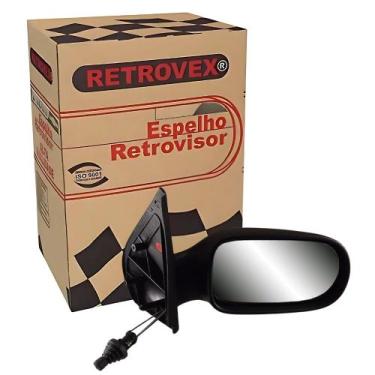 Imagem de Retrovisor Passageiro Com Controle Palio Strada Siena - RETROVEX