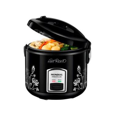 Imagem de Panela Elétrica Mondial Fast Rice 10 PE-44-10X, Preto, 220V