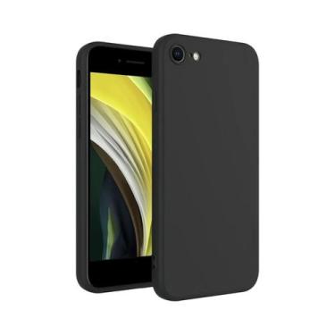 Imagem de Capa De Silicone Antichoque De Cor Sólida Para iPhone SE 2022 SE 2020 