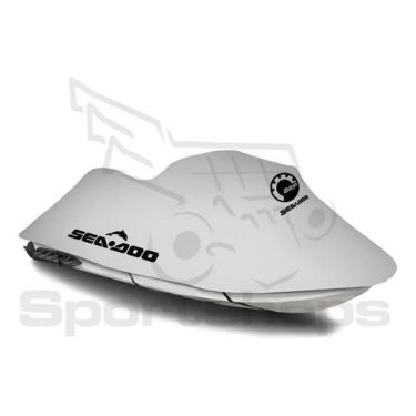 Imagem de Capa Para Jet Ski Sea Doo Spark 2 Lugares - Blackout Cinza Claro - SPT