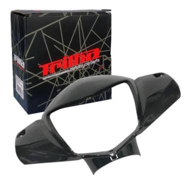 Imagem de Carenagem do Farol Frontal Preto Jet 50 2012 a 2020 - Trilha