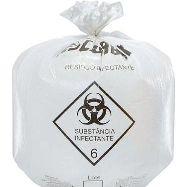 Imagem de Saco para Lixo Infectante Descarbox 100 litros - 10 unidades