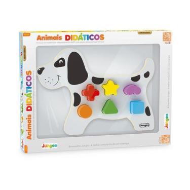 Imagem de Brinquedo Educativo, Animais Didáticos Madeira Mdf - Cão, Junges