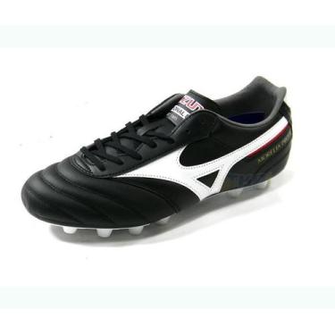 Imagem de Chuteira Morelia II PRO Campo pto/bco/vrm - Mizuno, 42