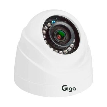 Imagem de Câmera Dome Infravermelha 20mt 720p 2,6mm Gs0460a Giga - Multivisão