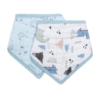 Imagem de Babador Bandana Soft 100% Algodão Com 3 Camadas Tamanho Unico 02 Unida