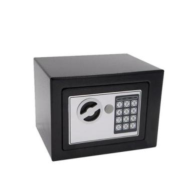 Imagem de Cofre Eletrônico Digital Teclado Com Senha + 2 Chaves - Ultravendas