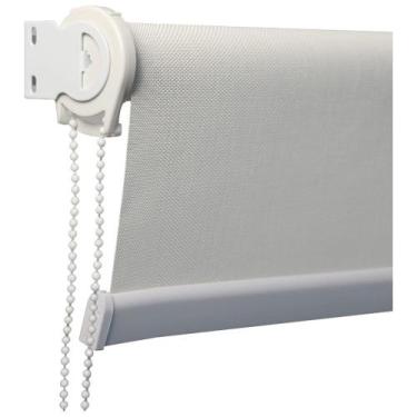 Imagem de Cortina Persiana Rolo Solar 3% Tela Solar 80cm X 160cm Off White - Atl