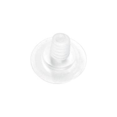 Imagem de Ventosa Com Rosca de Silicone Incolor 10 Mm X 32 Mm Mk - Mark, Com Ros