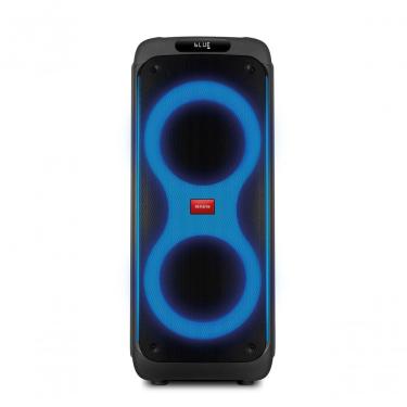 Imagem de Caixa de Som Party Box Aiwa Aws-Pb-04 260W Bluetooth com Luzes Multicores em Torre Preto