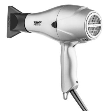 Imagem de Secador de Cabelo Fox 2000W Íons Negativos 2 Temperaturas Prata Taiff 220V