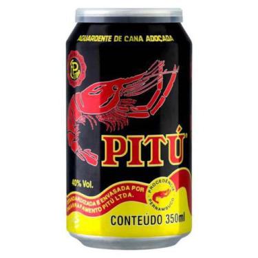 Imagem de Aguardente pitu lata 350ml - MARCA