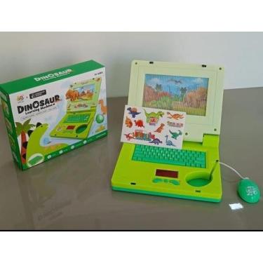 Imagem de Laptop  Infantil Educativo com Som e Luzes  Personagem Dinossauro - NE