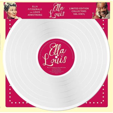 Imagem de Vinil LP de Edição Limitada Branco Ella & Louis - Marca Própria