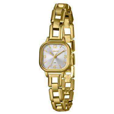 Imagem de Relógio Lince Feminino Ref: Lqgm080l23 S2kx Retangular Bracelete Dourado