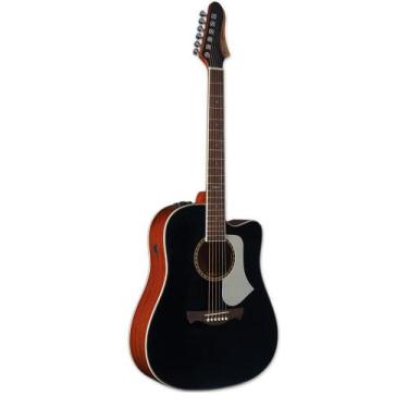 Imagem de Violão Elétrico Tagima em Aço Swell EQ Preto Brilhante
