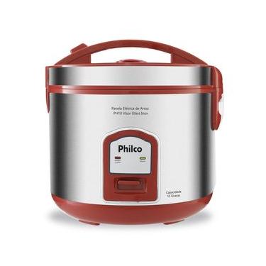 Imagem de Panela de Arroz Philco PH10V 10 xícaras Visor Glass Inox