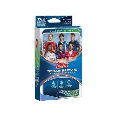 Imagem de Cartas Colecionáveis Topps 2025-26 Competições de Clubes UEFA Hanger