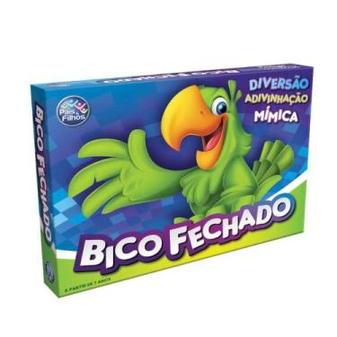 Imagem de Jogo Tabuleiro Bico Fechado - Jogo de Mimica - Pais e Filhos - Pais & 