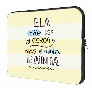 Imagem de Case Notebook 14" P/MacBook Ela Não Usa Coroa Mas é Minha Rainha Mãe