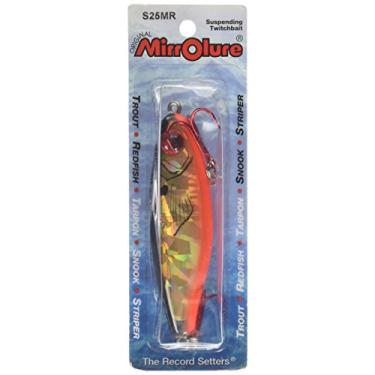 Imagem de Mirrolure S25MR-808 S3 Catch 5 Suspend Black Bk/Org/Silver 8,9 cm 3/4 oz