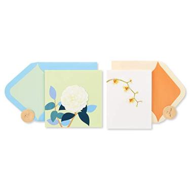 Imagem de Papyrus Cartões em branco elegantes com envelopes, rosa e orquídea (2 unidades)