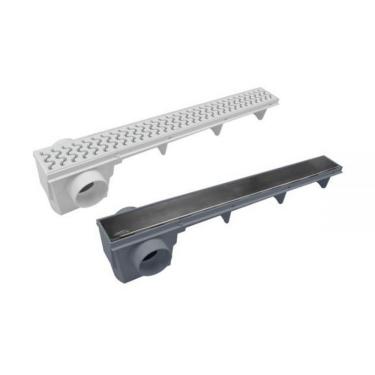 Imagem de Ralo Grelha Linear Sifonado De Inox 70mm Amanco