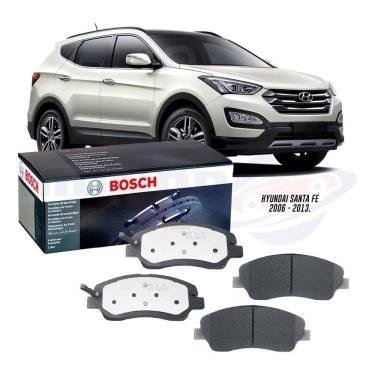 Imagem de Pastilha Freio Cerâmica Bosch Hyundai Santa Fé 2006 A 2015