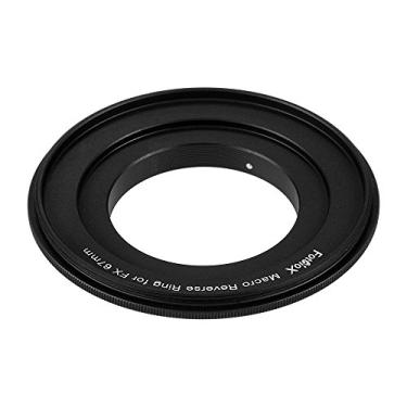 Imagem de Fotodiox 67mm Filtro Rosca Macro Adaptador de Montagem Reversa Anel Compatível com Câmeras Fuji X-Mount