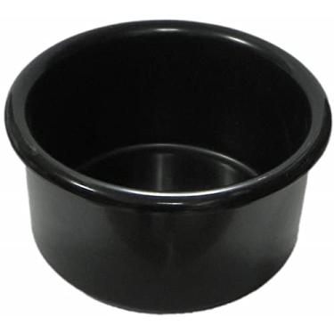 Imagem de A&H Tool & Die Prato de Pássaro de Estilo Crock Preto 71 g 15,2 cm