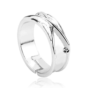 Imagem de Zamasu Goku Black Time Ring Anime Rings Anel de dedo ajustável para homens mulheres joias presentes cosplay, Metal não precioso, Sem pedra preciosa